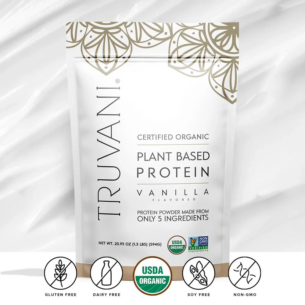 Truvani Plant Based Protein Powder (Vanilla) Single Serve