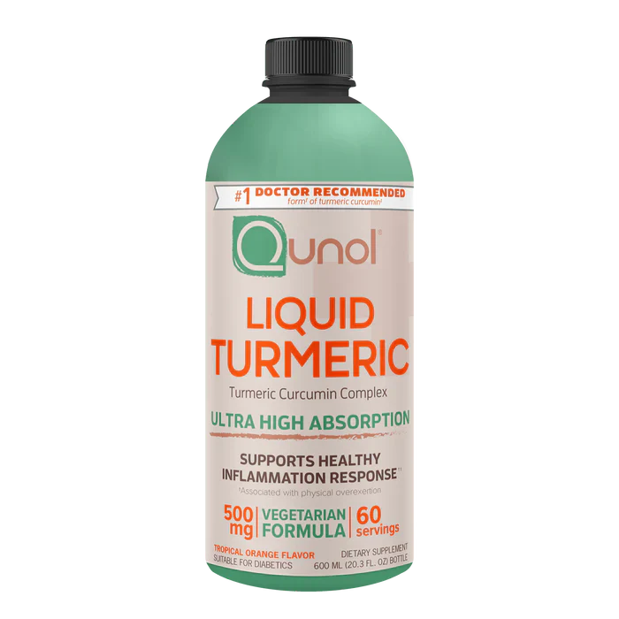 Qunol Vegetarian Liquid Turmeric 650mg (600 ml) (60 servings)