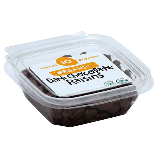 Inspired Organics Dark Chocolate Raisins 6oz