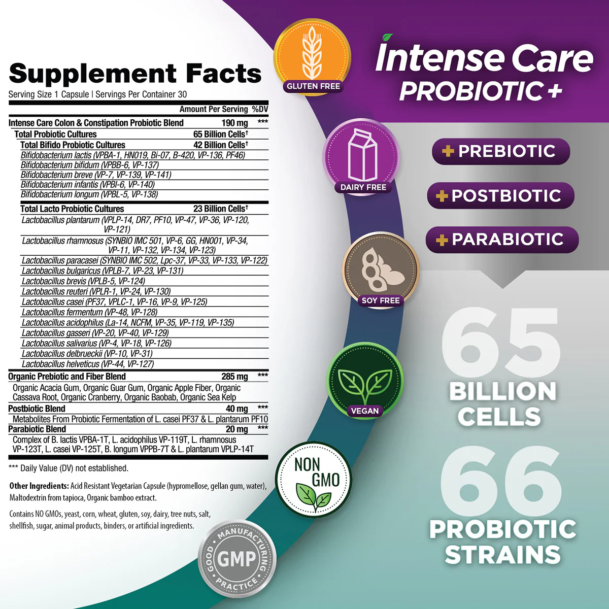 Vital Planet Intense Care Probiotics - Image 3