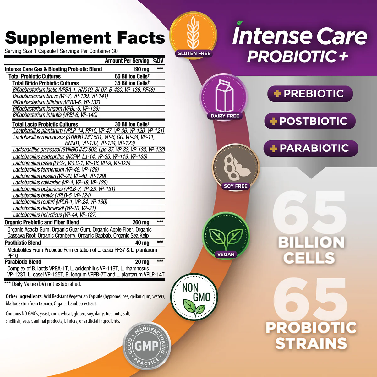 Vital Planet Intense Care Probiotics - Image 4