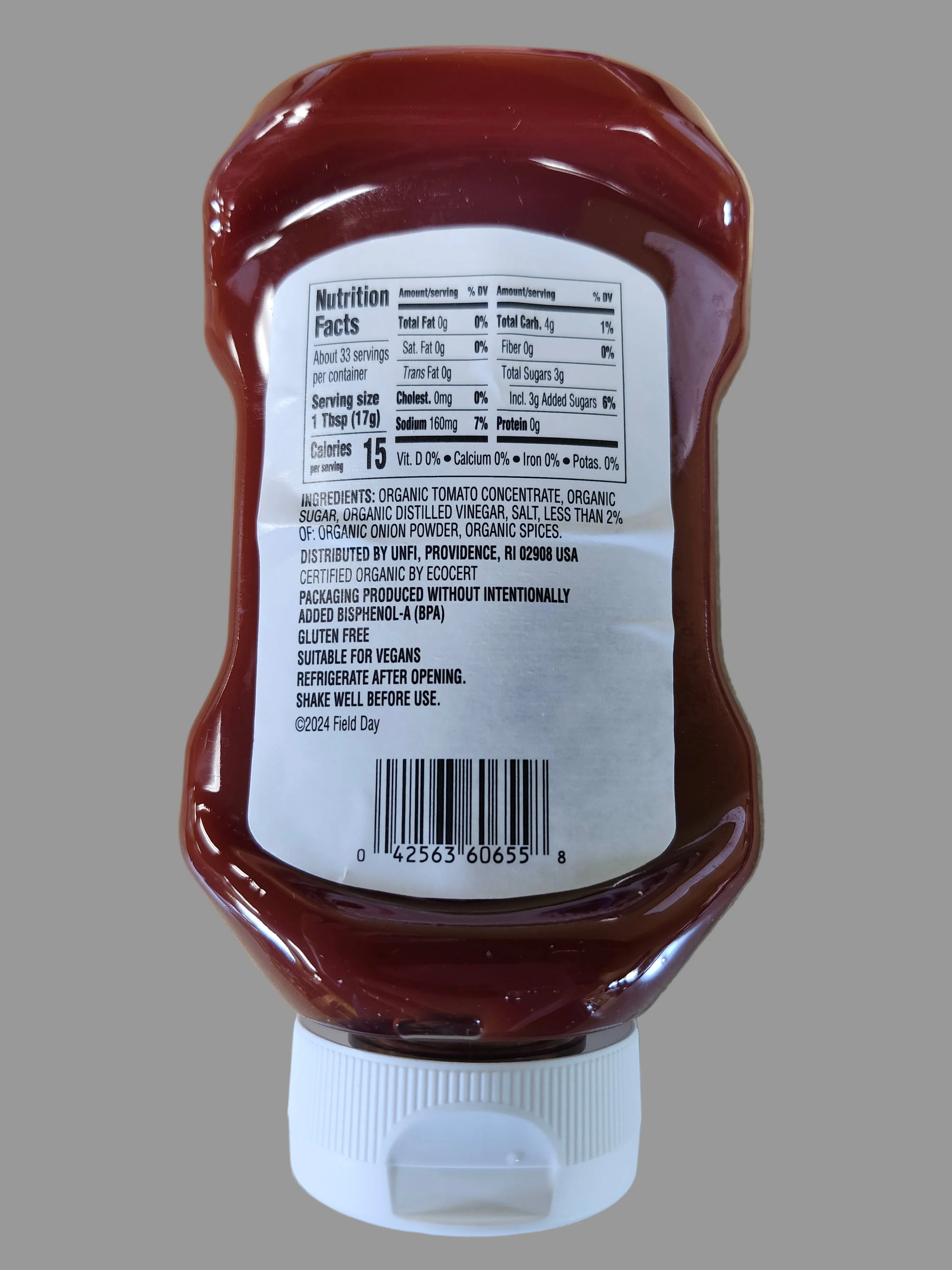 Field Day Organic Tomato Ketchup - Image 2