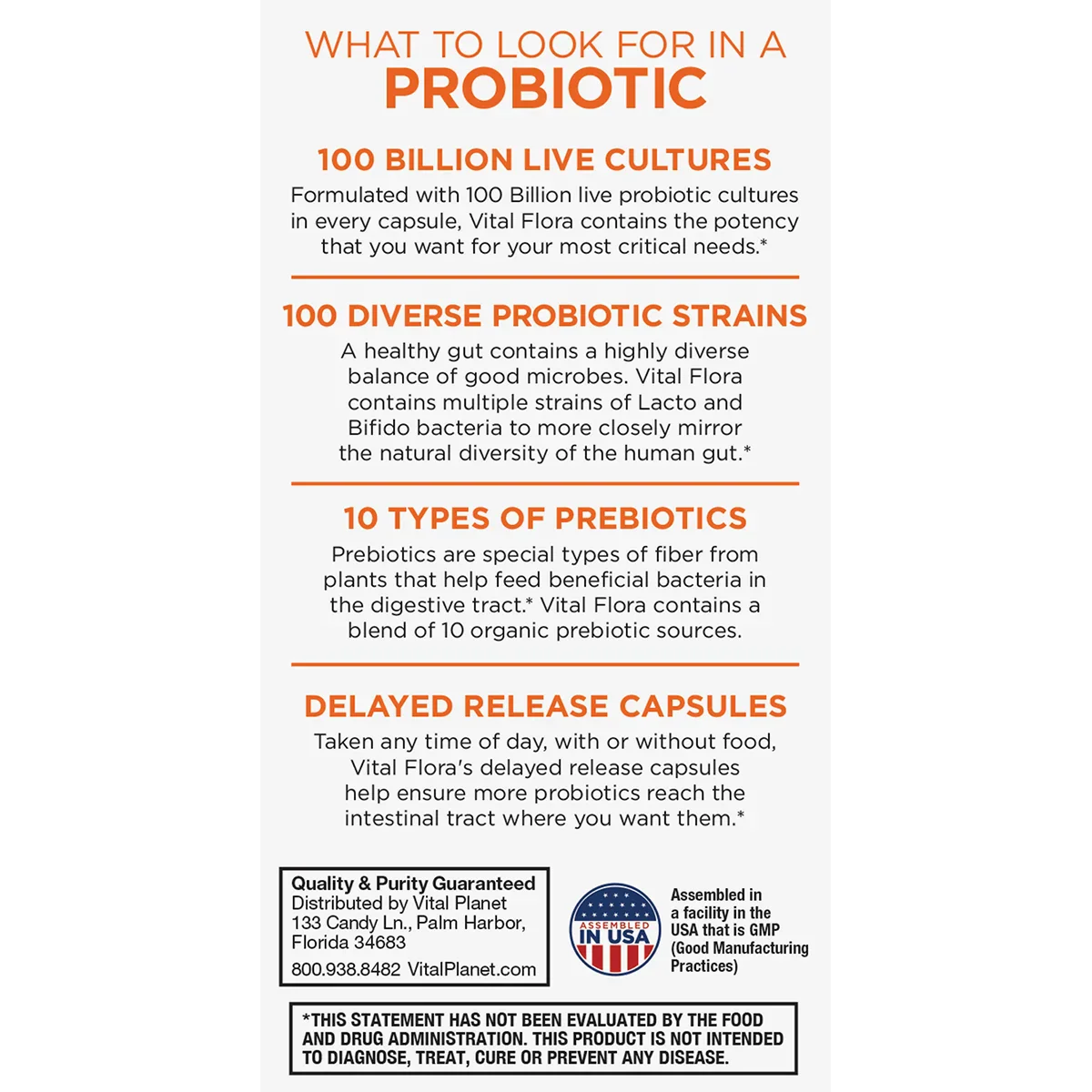 Vital Flora Advanced Biome Probiotic (Shelf Stable) - Image 3