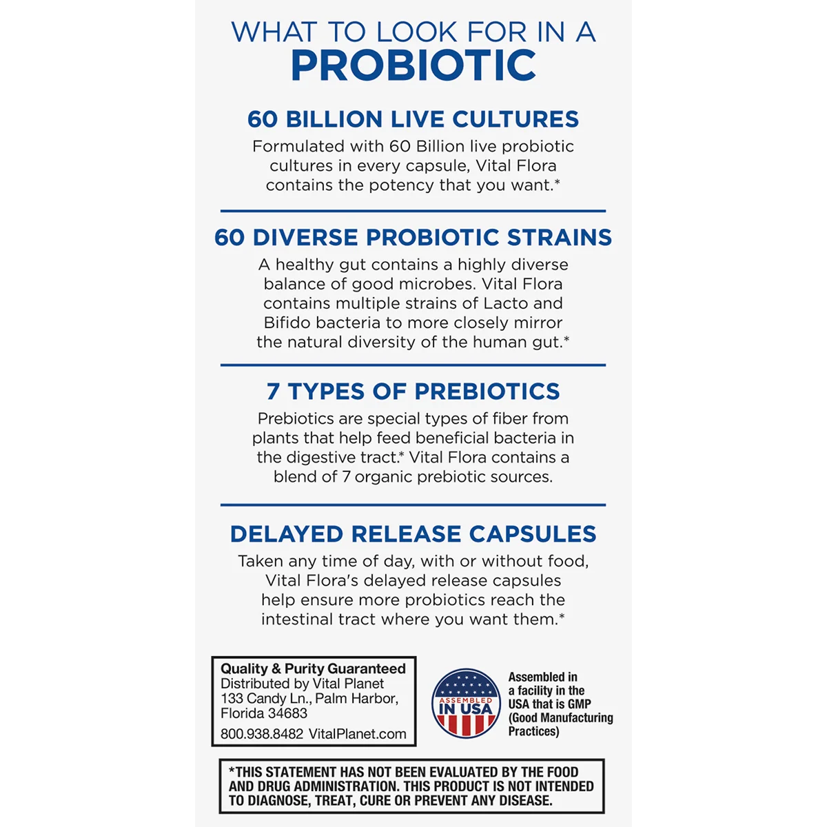 Vital Flora Ultra Daily Probiotic (Shelf Stable) - Image 3