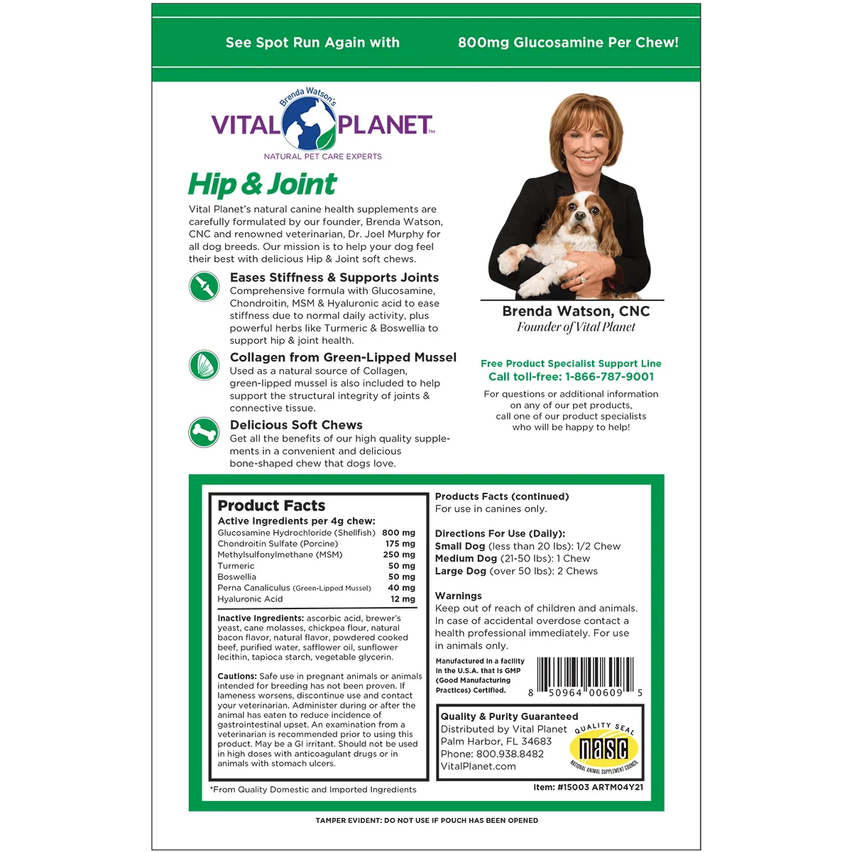Vital Planet Hip & Joint Soft Chews - Image 2