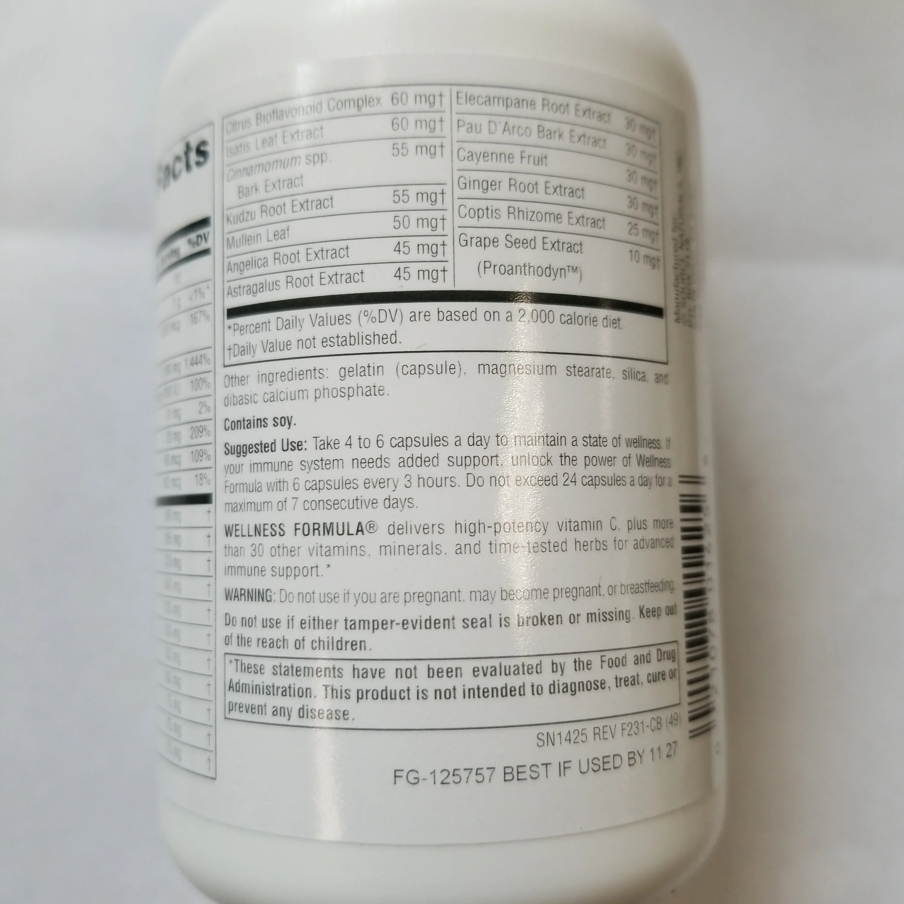 Source Naturals Wellness Formula Capsules - Image 3