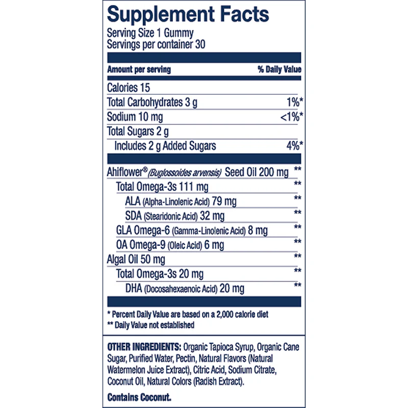 Wiley's Finest Vegan Omega-3 Gummies for Kids - Image 3