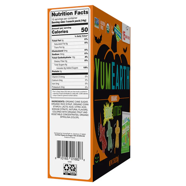 Yumearth Halloween Sour Littles Box - Image 2