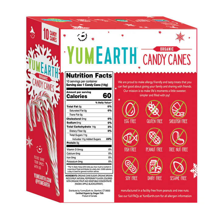 YumEarth Organic Candy Canes - Image 2